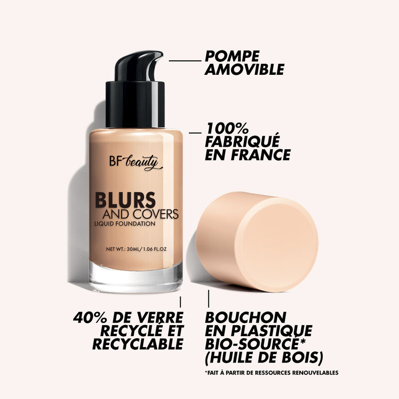 22124Blurs and Covers Liquid Foundation